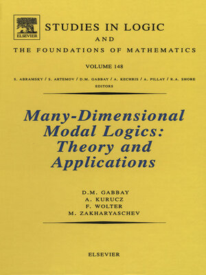 cover image of Many-Dimensional Modal Logics